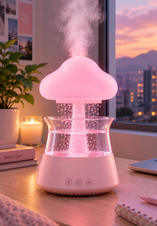 Humidificador en forma de nube