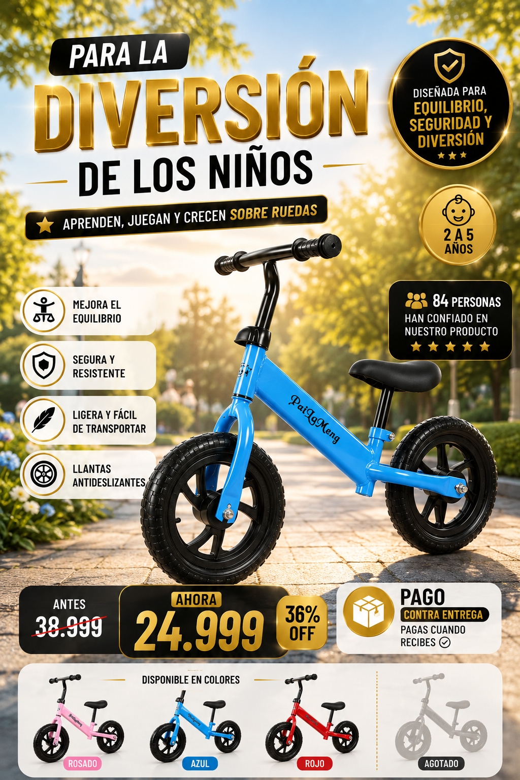 Bicicleta para niños